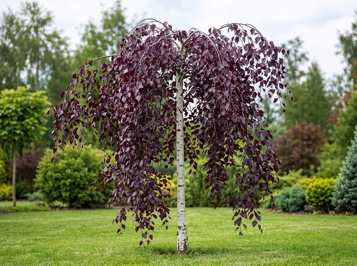 Береза "Purpurea"